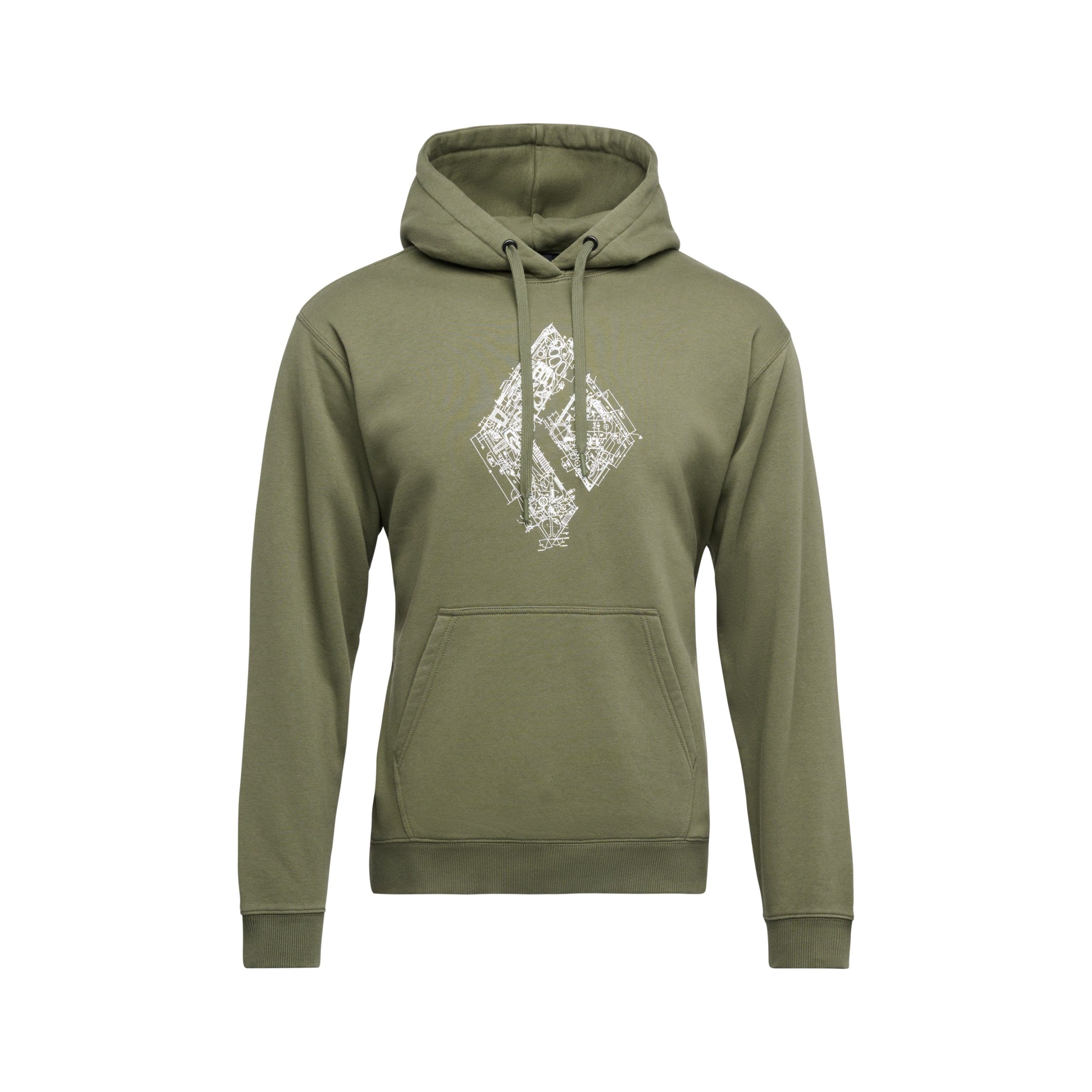 Men's Engineered Diamond Pullover Hoody - Image 16