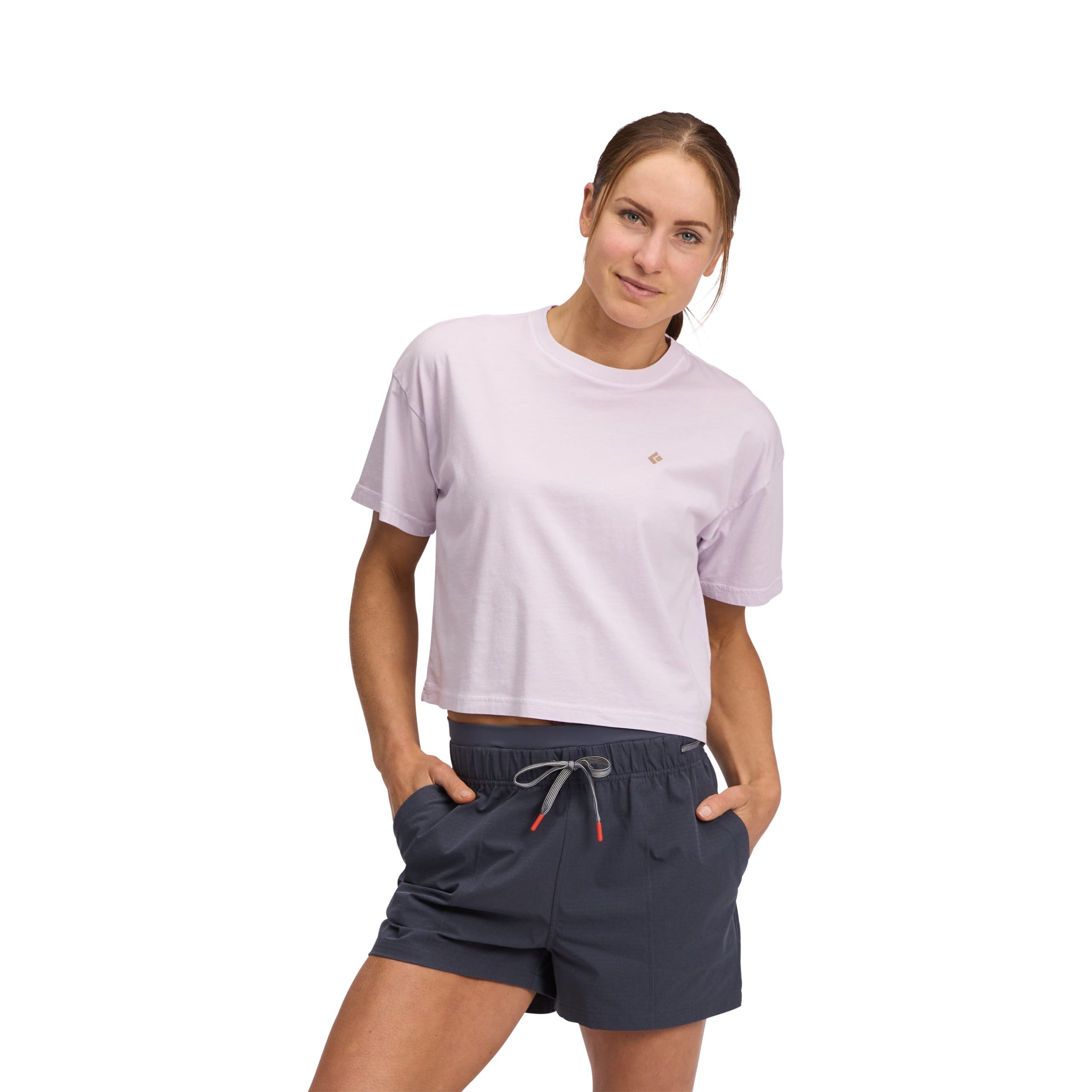 Women's Diamond Crop Short Sleeve Tee - Image 7