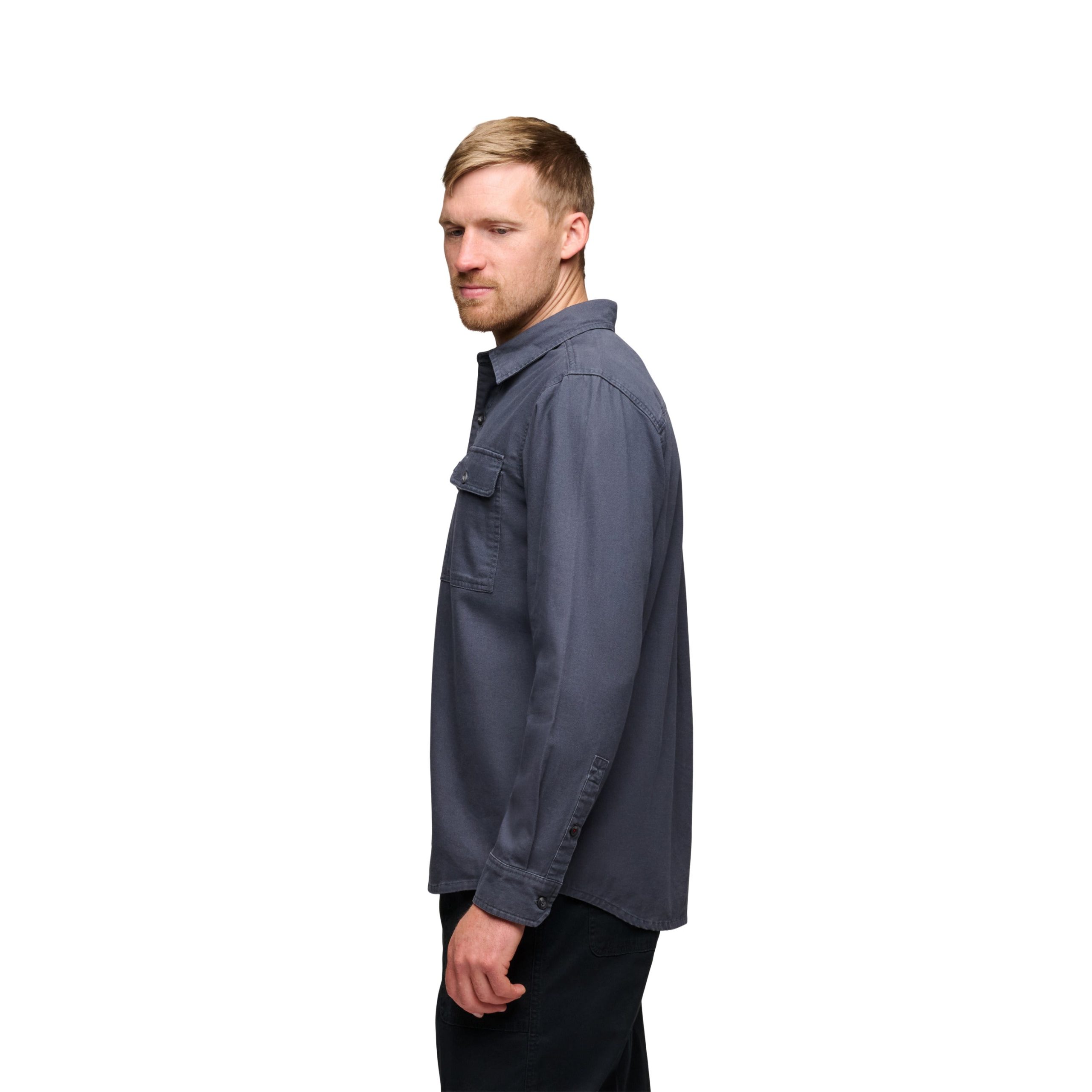 Men's Mountain Canvas Long Sleeve Shirt - Image 2