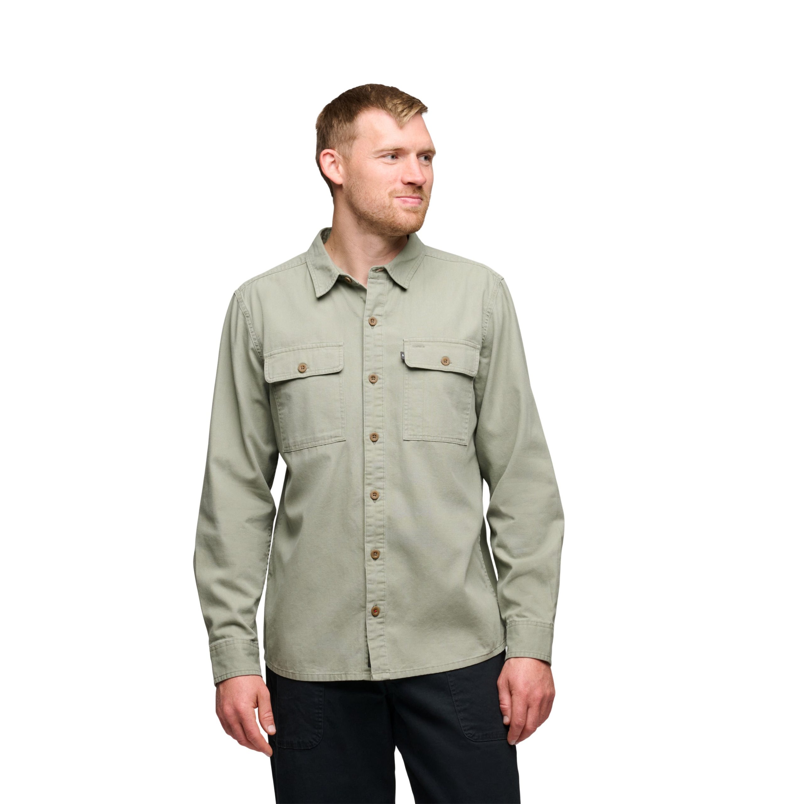 Men's Mountain Canvas Long Sleeve Shirt - Image 11