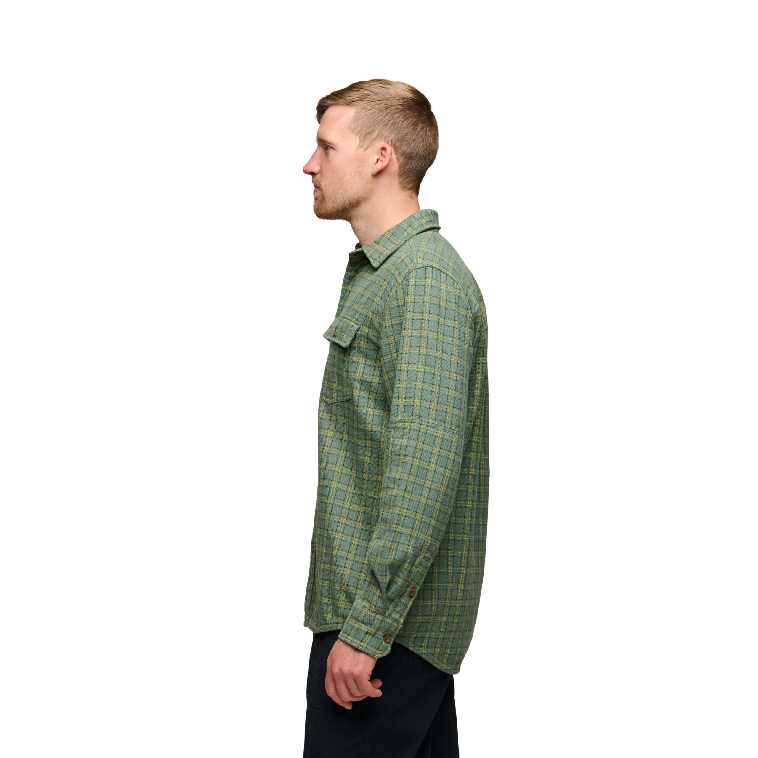 Men's Project Twill Long Sleeve Shirt - Image 8